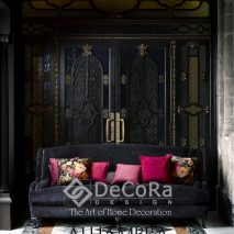 1.PAAT051-tapiserie-catifea-perne-decorative-model-floral-roz-clasic