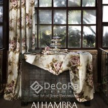 1.PAAT058-draperie-mode-lfloral-portocaliu-verde-clasic