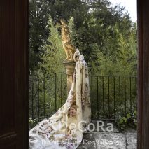 1.PAAT062-draperie-model-floral-portocaliu-verde-clasic