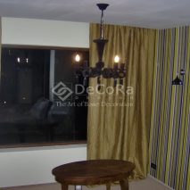 amenajar hotel tapet cu dungi