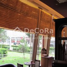 LDDP006-sistem-roman-plisat-maro-cafenea-material-textil