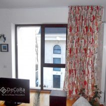 draperii model floral