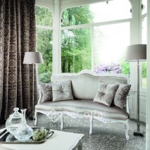 LKBT015-draperie-model-abstract-maro-auriu-perne-decorative-satinat-canapea-tapisat