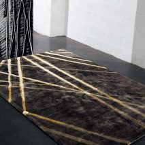 LSLHT016_HYPE_covor_vascoza_culoare_maro_auriu_abstract