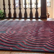 LSLHT020_MISCHA_covor_lana_vascoza_geometric_dungi_rosu_gri