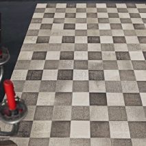 LSLLS016_LEE_covor_dreptunghi_piele_geometric_repetitie_patrate_bej_maro_alb