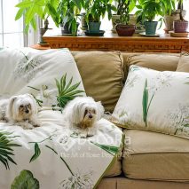 LTV011-cuvertura-model-floral-verde-alb