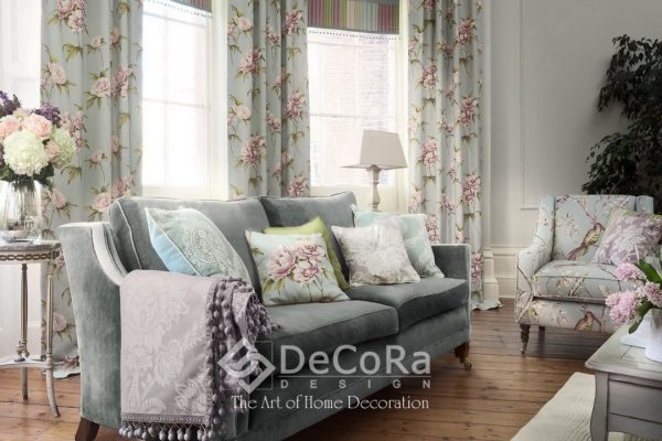 LxxT031-draperie-model-floral-albastru-roz-verde-clasic-elegant-romantic