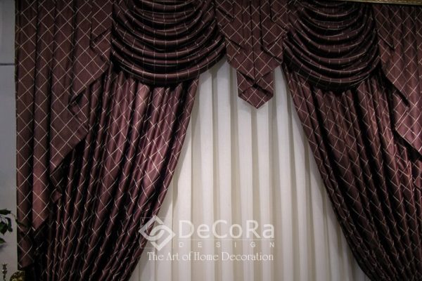 LxxT039-draperie-visiniu-model-geometric-alb-elegant-perdea-clasic