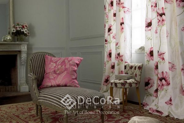 LxxT047-draperie-alb-model-floral-roz-negru-verde-elegant-clasic