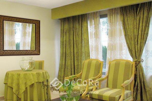LxxT081-draperie-verde-perdea-alb-model-abstract-clasic