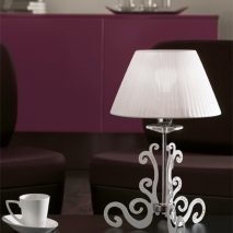 PGI109-lampa-clasica-argintie-abajur-alb