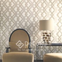 PJJT001_ modele_geometrice_tapet_decorativ_nuante_crem