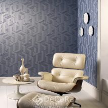 PPTW057-tapet-model-geometric-albastru-modern