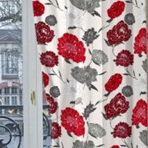 PTV030-draperie-model-floral-rosu-alb-gri