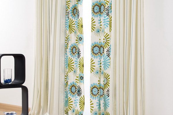 PXXT110-perdea-alb-abstract-albastru-verde-draperie-dungi-bej