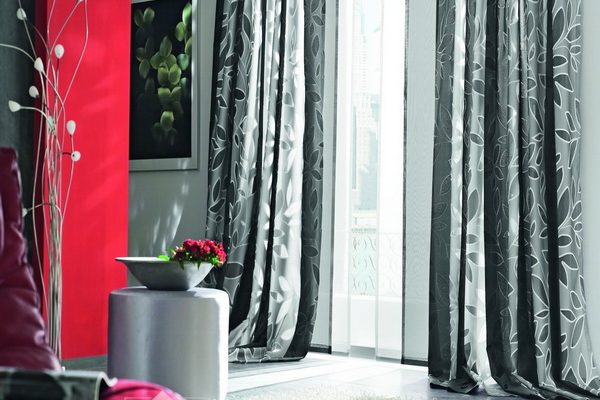 PXXT175-draperie-gri-floral-alb-modern-elegant