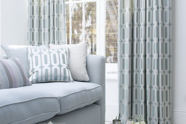 PXXT201-draperie-albastru-alb-geometric-modern