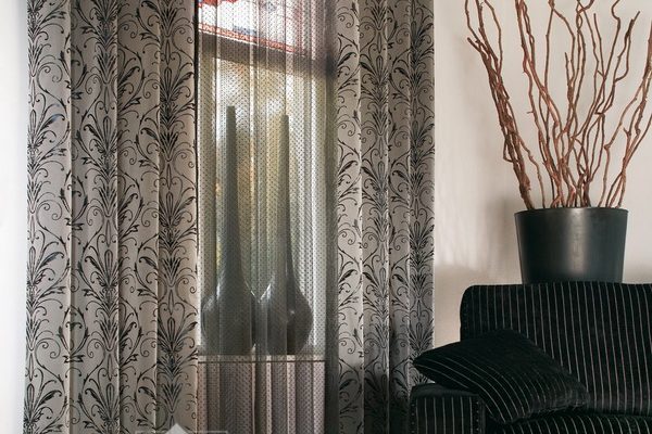 PXXT212-draperie-abstract-gri-negru-perdea-voal-gri-modern