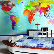 PxxW196-tapet-copii-galben-rosu-modern-albastru-verde