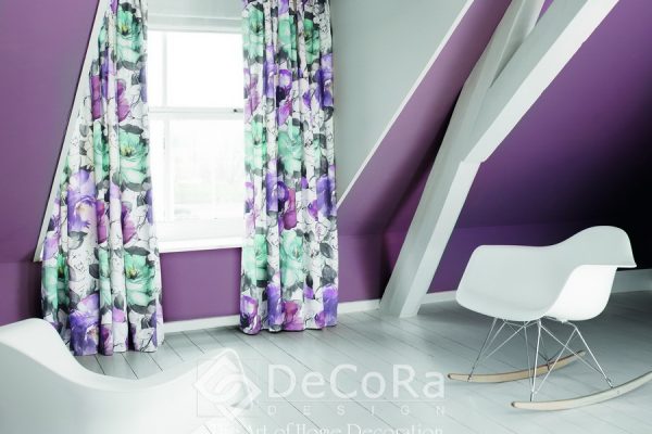 SXXT316-draperie-model-floral-mov-verde-alb