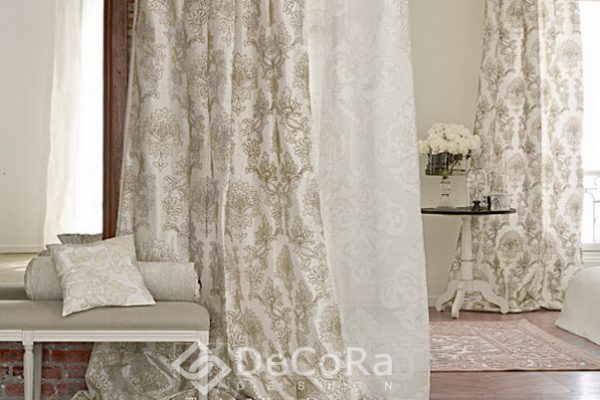 SZRT101-perdea-alb-clasic-model-abstract-draperie-elegant-model-floral-kaki