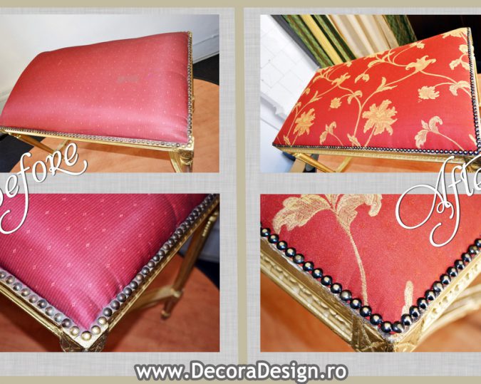 tapiterie reconditionare bancheta Ludovic