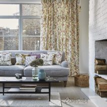 ABBEY GARDENS CAM 4-PERDELE-DRAPERII-IMPRIMEU-FLORAL-PERNE-DECORATIVE-IMPRIMEU-SPECIAL-TESATURI-DE-LUX