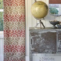 AL FRESCO CAM 5-DRAPERIE-IMPRIMEU-DEOSEBIT-ROSU-BEJ