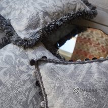 AL FRESCO CAM 6-PERNE-DECORATIVE-IMPRIMEU-FRANJURI-BLEU-ALB-FLORAL