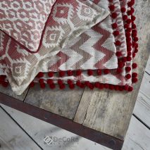 AL FRESCO CAM 7-PERNE-DECORATIVE-IMPRIMEU-CUVERTURA-PAT-ROSU-ALB-GRI