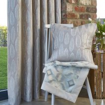 BOHEMIAN CAM 3-DRAPERIE-IMPRIMEU-FRUNZE-PERNE-DECORATIVE-CUVERTURA