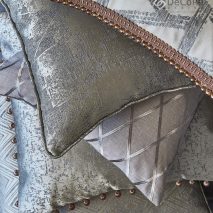 HALO CAM 8-PERNE-DECORATIVE-IMPRIMEU-MATERIAL-STRALUCITOR-GRI-CIUCURI