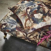 LOST HORIZON CAM 10-TAPITERIE-TABURET-IMPRIMEU-FLORAL-NUANTE-MARO-PERNA-DECOR-SET