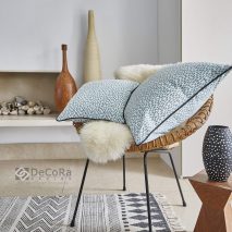 MEEKO CAM 3-PERNE-DECORATIVE-IMPRIMEU-SPECIAL-BLEU-ALB-TESATURI
