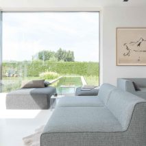 PENZANCE CAM 2-TAPITERIE-CANAPELE-TABURET-CULOARE-GRI-PERNE-DECOR-GRI