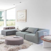 PENZANCE CAM 5-TAPITERIE-CANAPELE-TABURET-CULOARE-GRI-ROZ-PAL-PERNE-DECOR-GRI