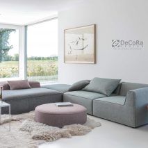 PENZANCE MAIN-TAPITERIE-CANAPELE-TABURET-CULOARE-GRI-ROZ-PAL-PERNE-DECOR-GRI