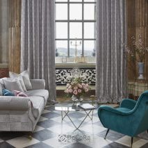 PHOENIX MAIN (1)-DECOR-LIVING-ROYAL-DRAPERII-GRI-IMPRIMEU-INFLUENTE-METALICE-PERNE-DECORATIVE