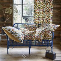 PICK 'N' MIX CAM 2-DRAPERII-IMPRIMEU-PADURE-GHINDE-FRUNZE-ARICI-PERNE-DECORATIVE-ASORTATE-GALBEN-PORTOCALIU-VERDE-MARO-ALB