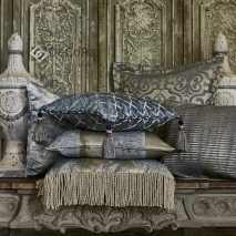 ROCOCO CAM 7-PERNE-DECORATIVE-INSERTII-IMPRIMEU-MODEL-ELEGANT-CUVERTURA-SET-CIUCURI