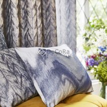 SERENITY CAM 8-SET-DRAPERIE-PERNE-DECORATIVE-ALB-ALBASTRU-TAPITERIE-CANAPEA-CULOARE-GALBENA