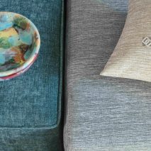 TRESILLIAN CAM 6-SET-PERNE-DECORATIVE-TAPITERIE-CANAPEA-TABURET-GRI-BEJ-VERDE