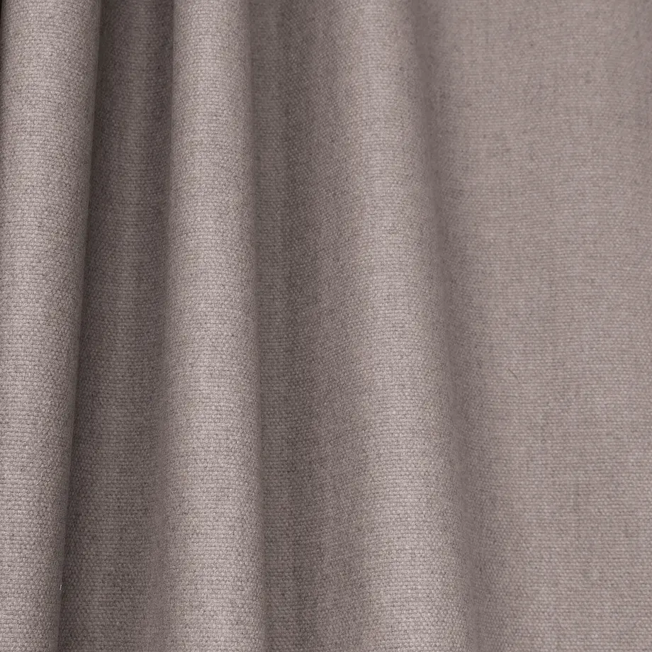 Draperii de lână acustică de lux taupe uni