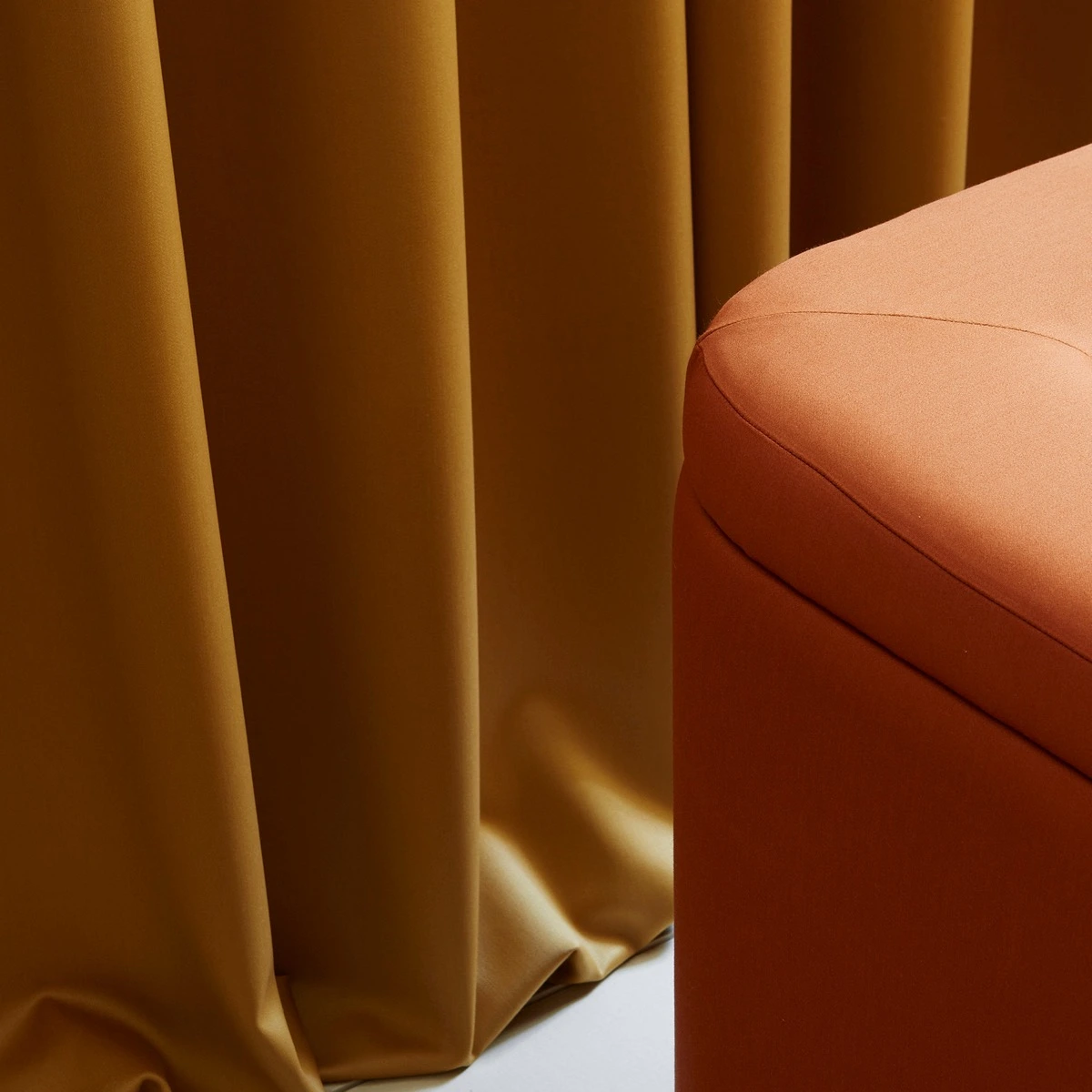 Draperii de lână de lux uni sofisticate