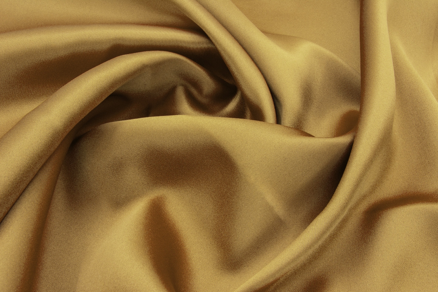 Material pentru draperie blackout sau dimout uni galbenă aurie