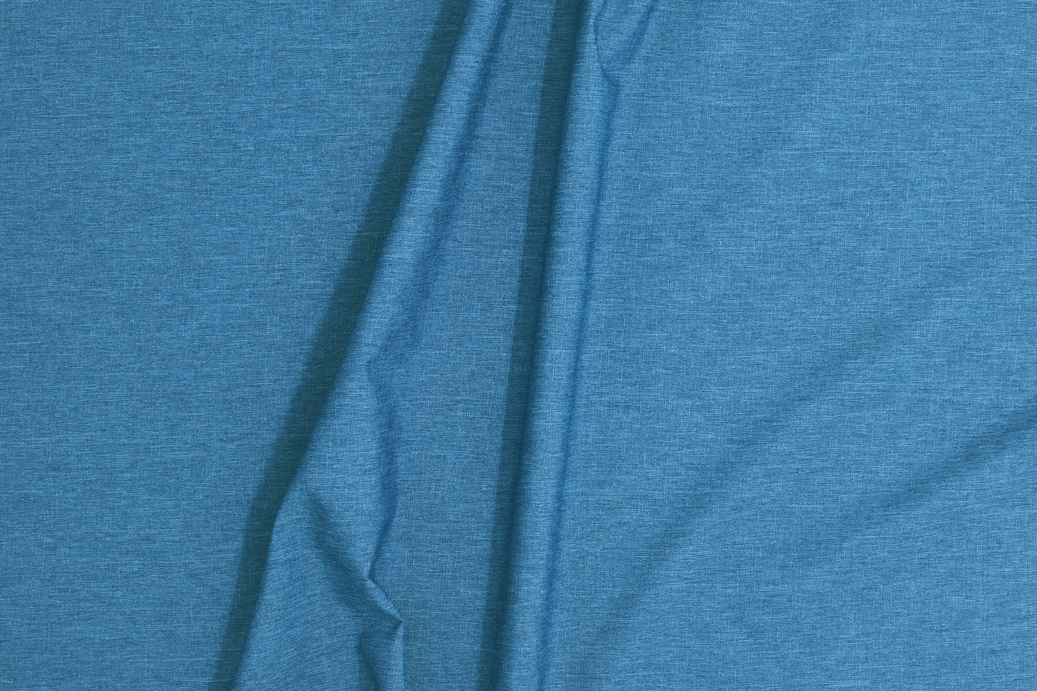 Material draperie blackout sau dimout texturată albastră