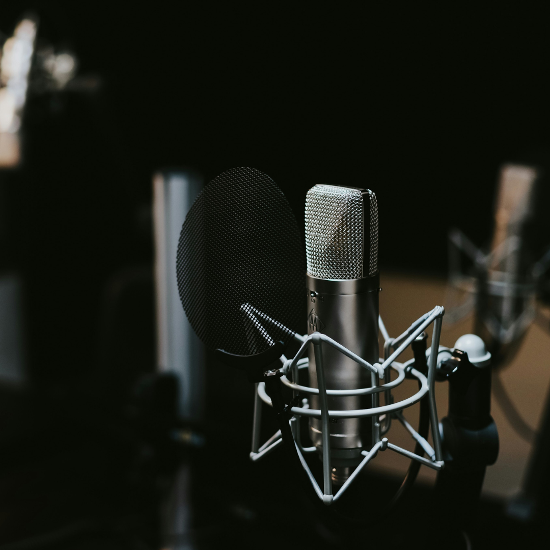 Draperie fonoabsorbantă pentru studio de înregistrări