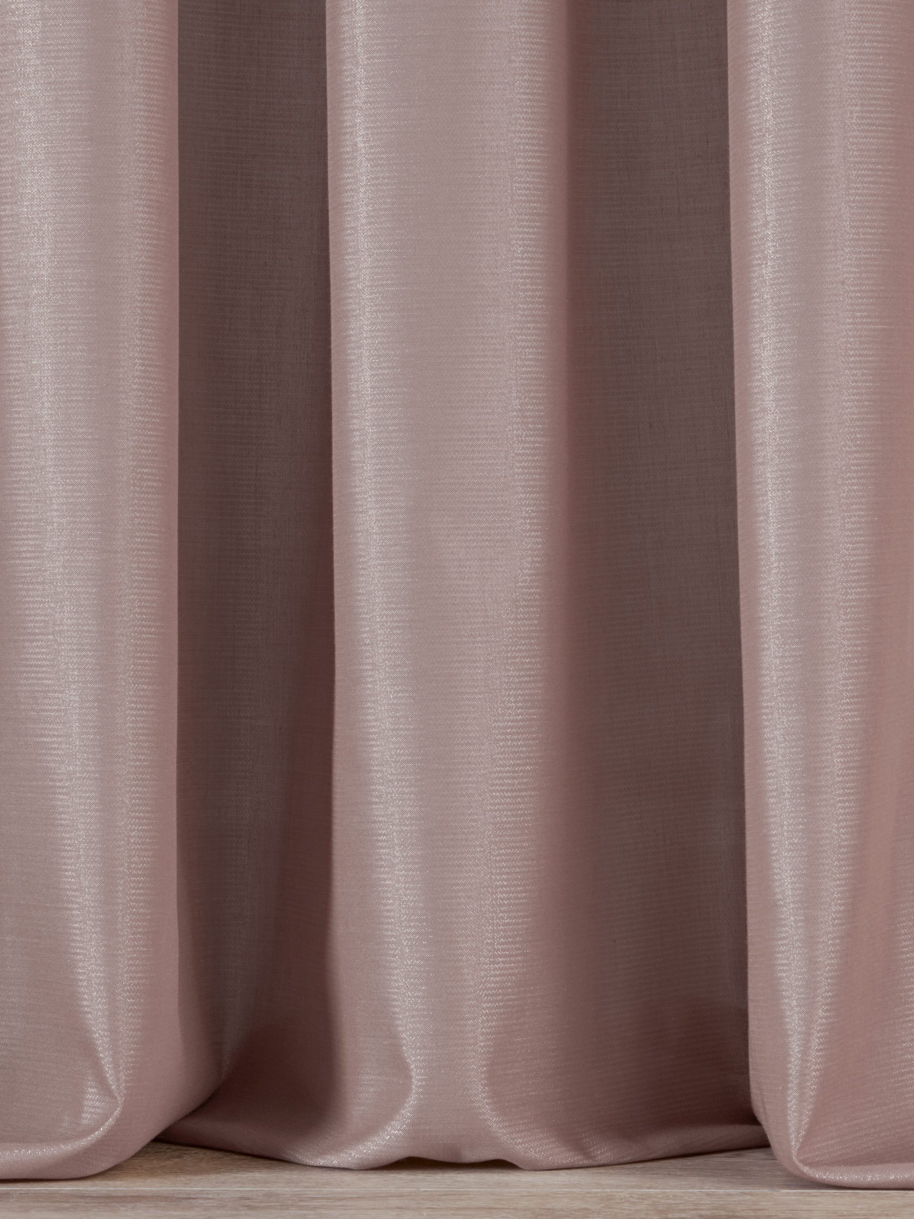 Draperie fonoabsorbantă roz pudră satinată