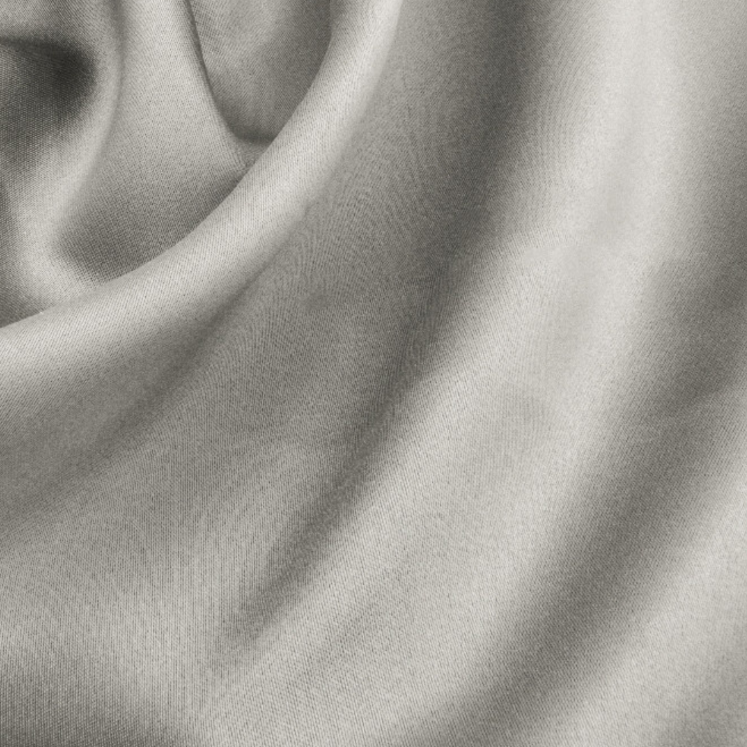 Material pentru perdele și draperii fonoabsorbante satinate